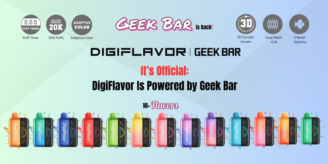 Geek Bar Is Back in Los Angeles: Meet the New DigiFlavor BRK Kit