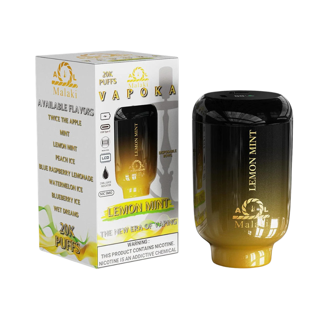 Al Malaki Vapoka Hookah Disposable Bowl 20K Puffs
