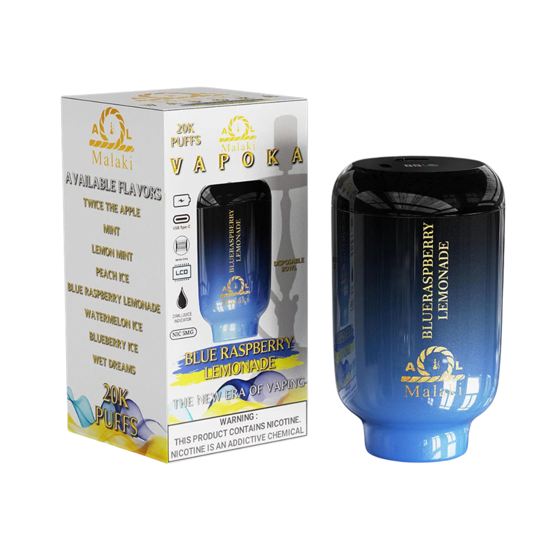 Al Malaki Vapoka Hookah Disposable Bowl 20K Puffs