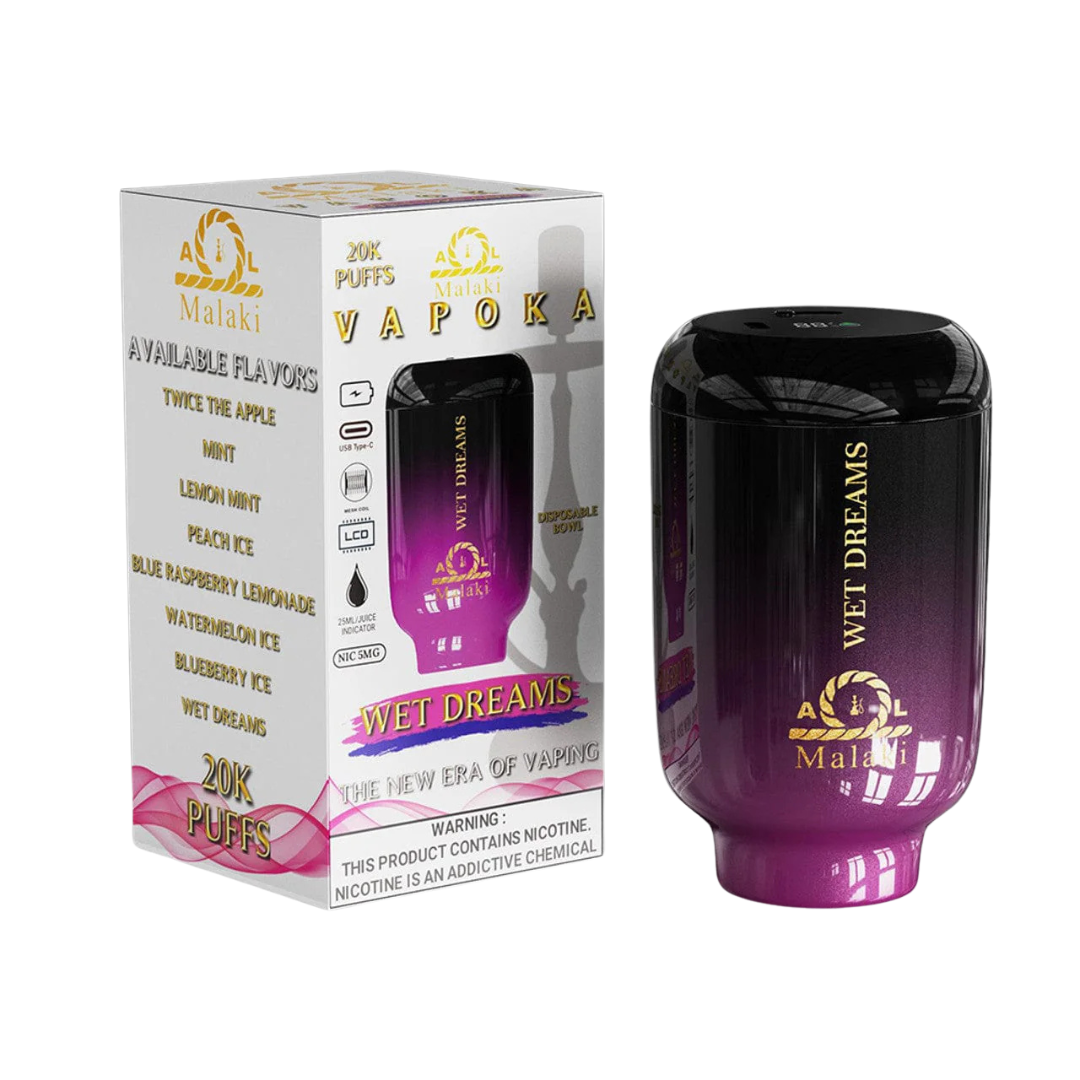 Al Malaki Vapoka Hookah Disposable Bowl 20K Puffs