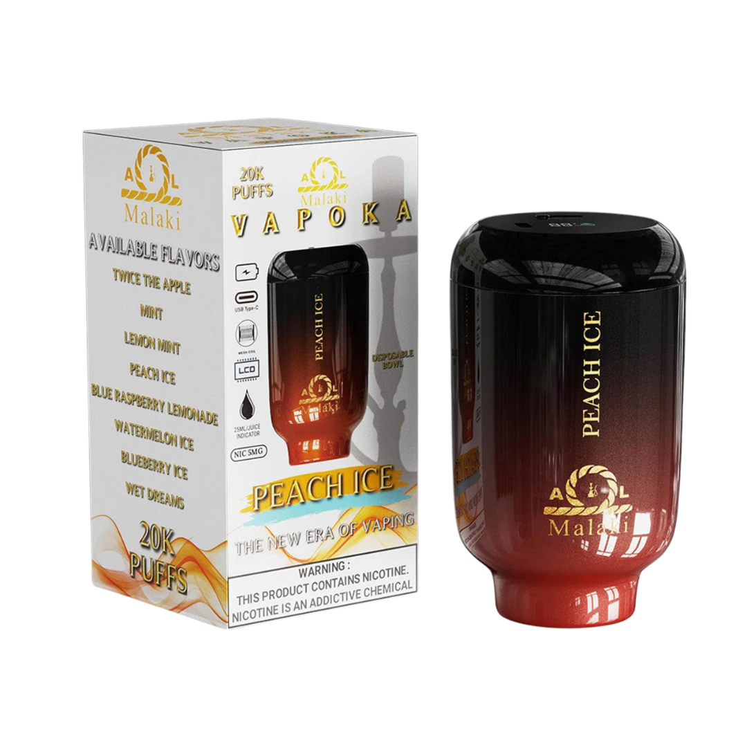 Al Malaki Vapoka Hookah Disposable Bowl 20K Puffs