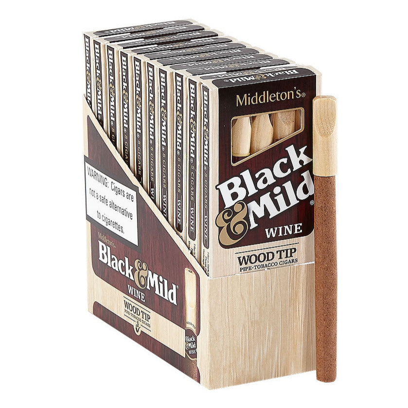 BlackNMild_WoodTip_50CT_Wine