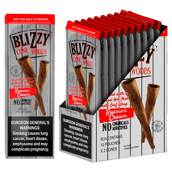 BlizzyConeWoods_2KingsizeCones_10Pack_RussianCream1