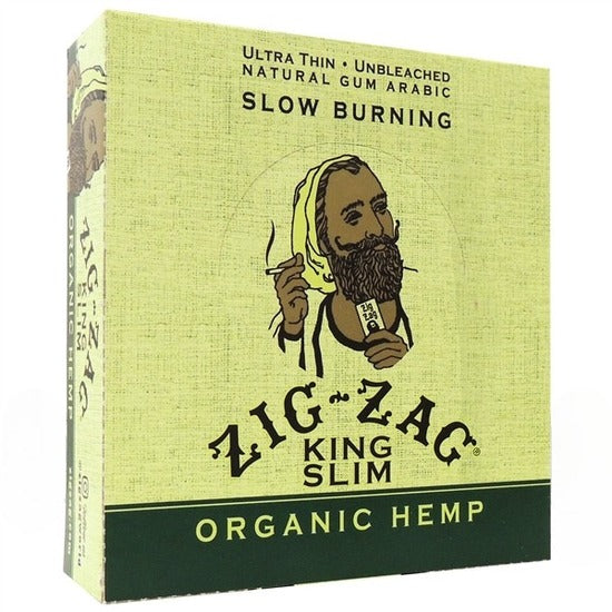 Zig-Zag Organic Hemp | King Size | 24 Booklets