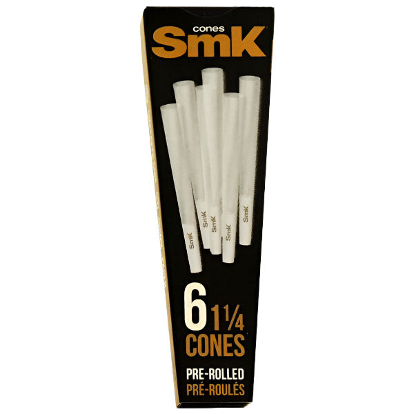 SMK Cones | 30 Packs x 6 | 1 1/4 Pre-Rolled Cones