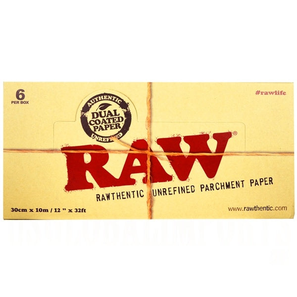 RAW Unrefined Parchment Paper | 6 Per Box