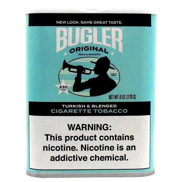 Bugler Cigarette Tobacco | 6oz. Can | Original