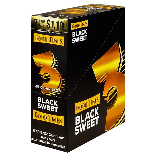 Good Times Sweet Woods Leaf | 3 Cigars | 15 Pouches