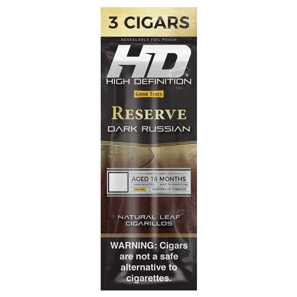 Good Times HD Reserve | 3 Cigars | 15 Pouches
