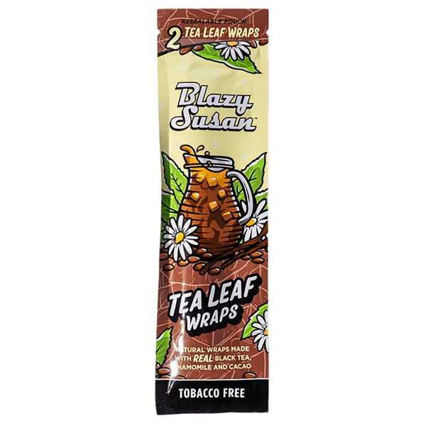 Blazy Susan Wraps | 25 Packs | 2 Wraps | Tea Leaf