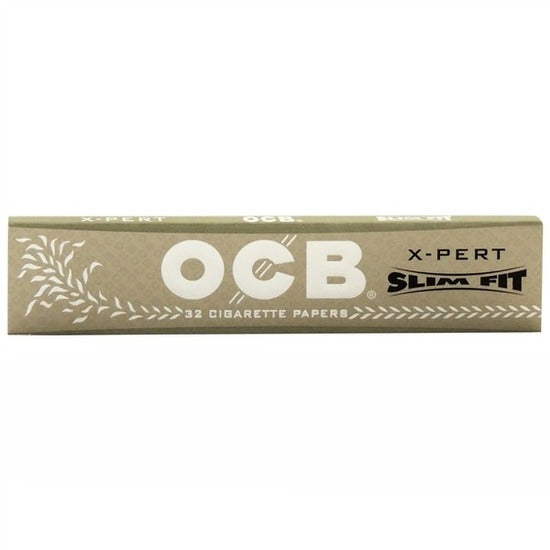 OCB X-Pert Slim Fit Rolling Paper | 40mm Size | 50 Booklet | 32 Papers per Booklet