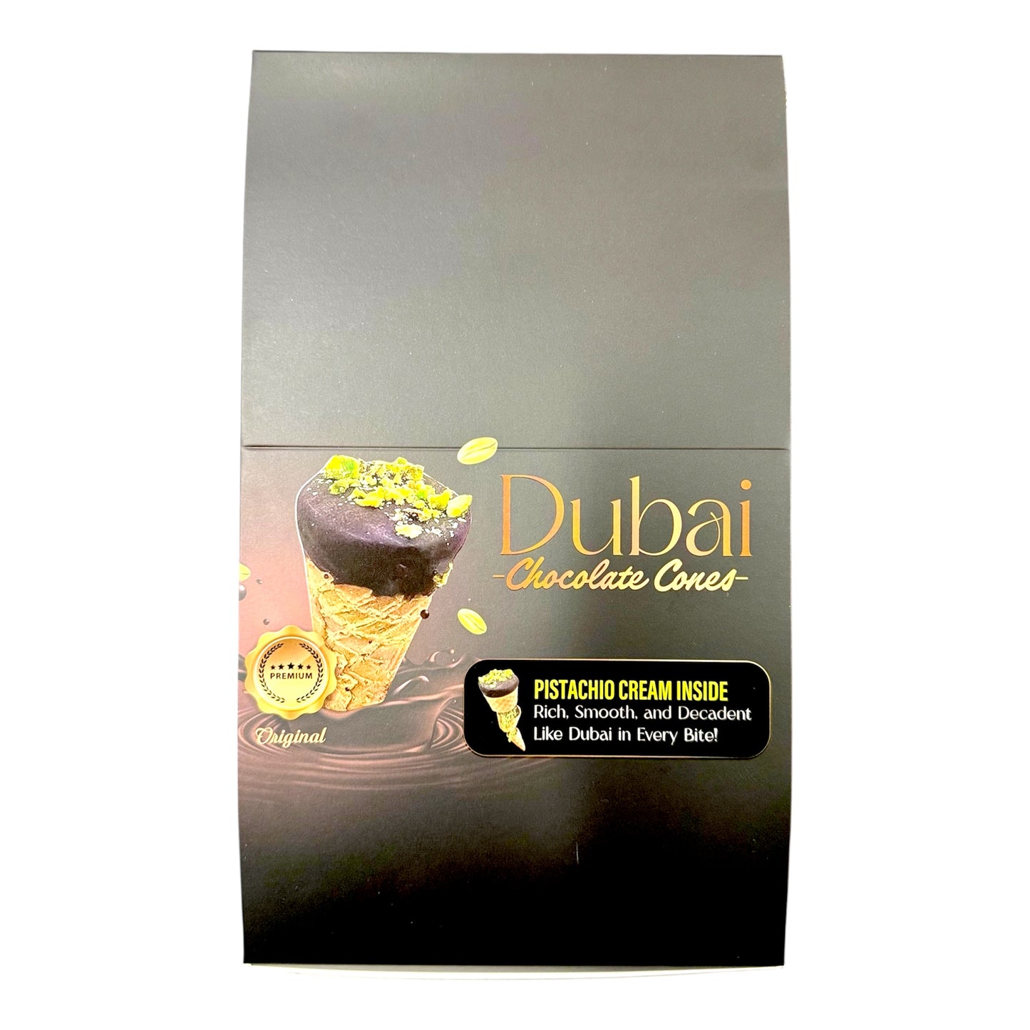 DubaiChocolateCones_2ConesPerBag_10BagsPerBag
