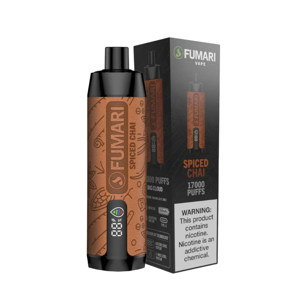 FumariVape_17KPuffs_10Pack_SpicedChai