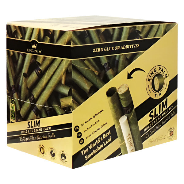 Slim King Palm | 25 Count | 8 Pouch
