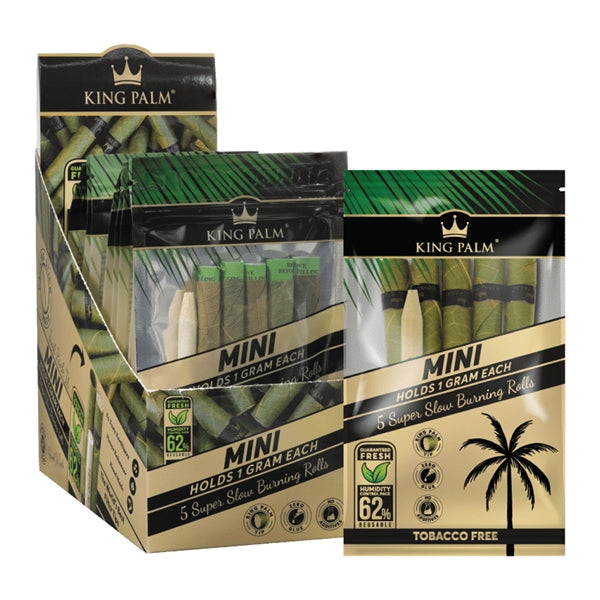 King Palm | 5 Mini Rolls | 15 Pouches