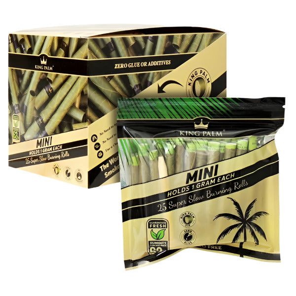 King Palm | Mini | 25 Count | 8 Pouches