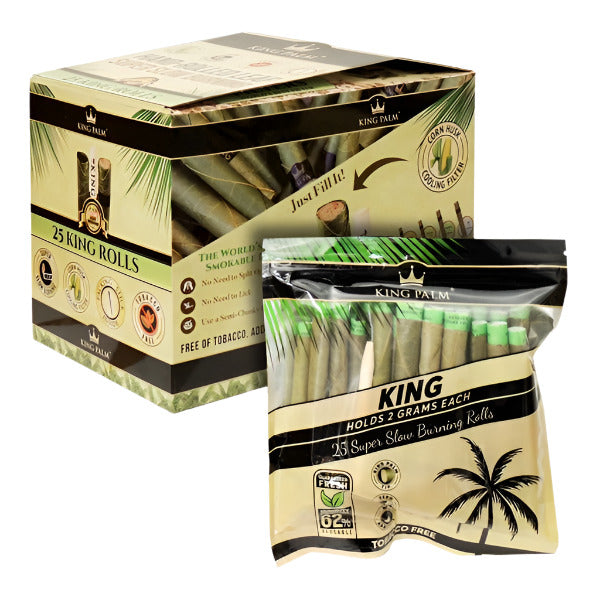 King Palm | 25 Count | 8 Pouches