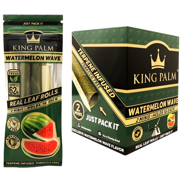 King Palm | 1G Each | 2 Mini Rolls | 20 Pack