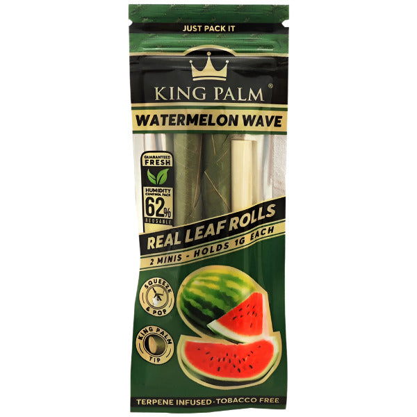 King Palm | 1G Each | 2 Mini Rolls | 20 Pack