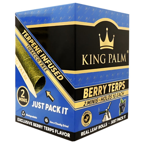 King Palm | 1G Each | 2 Mini Rolls | 20 Pack