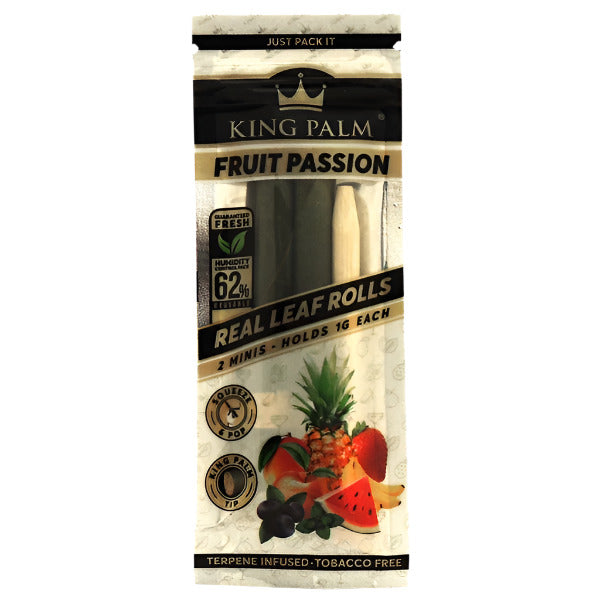 King Palm | 1G Each | 2 Mini Rolls | 20 Pack