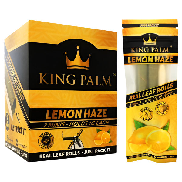 King Palm | 1G Each | 2 Mini Rolls | 20 Pack
