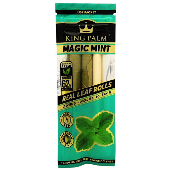 King Palm | 1G Each | 2 Mini Rolls | 20 Pack