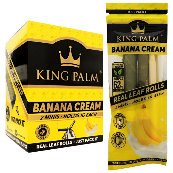 King Palm | 1G Each | 2 Mini Rolls | 20 Pack