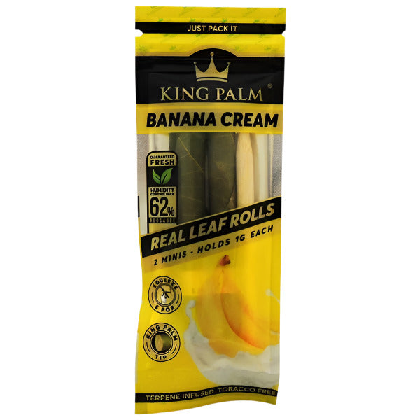 King Palm | 1G Each | 2 Mini Rolls | 20 Pack