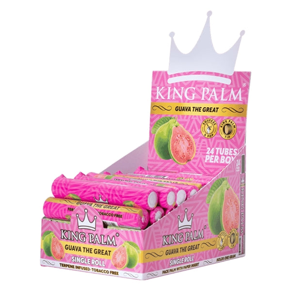 King Palm | 1 Gram Single Roll | 24 Tubes Per Box