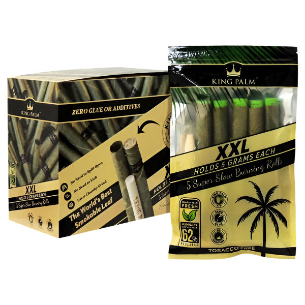 King Palm | XXL | 5 Rolls | 15 Pouches