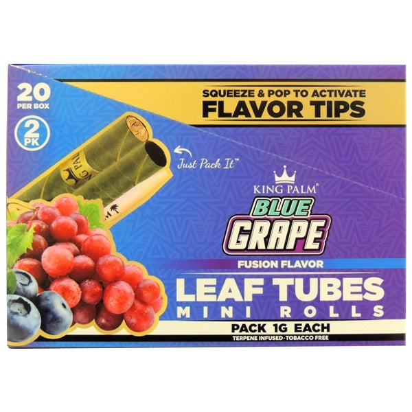 King Palm | 1G Each | 2 Mini Rolls | 20 Pack