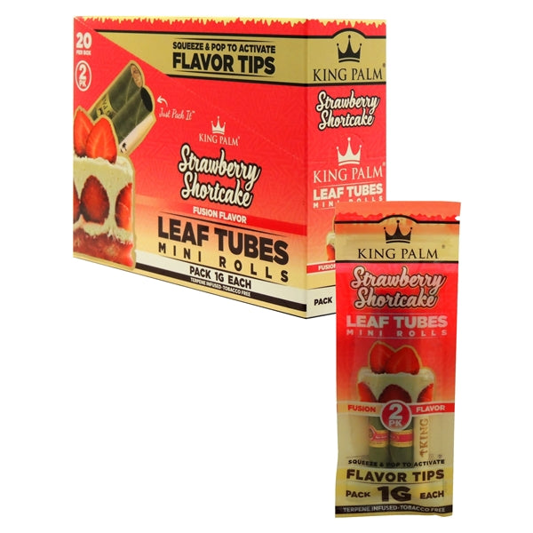 King Palm | 1G Each | 2 Mini Rolls | 20 Pack