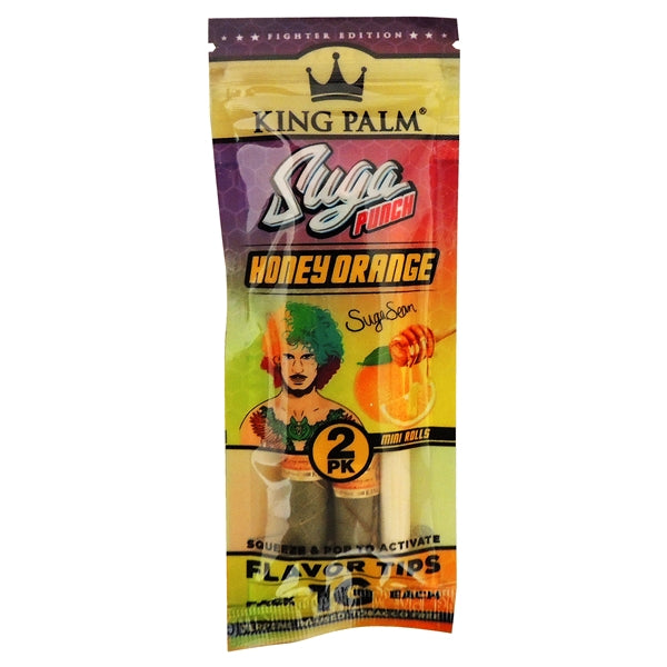 King Palm | 1G Each | 2 Mini Rolls | 20 Pack