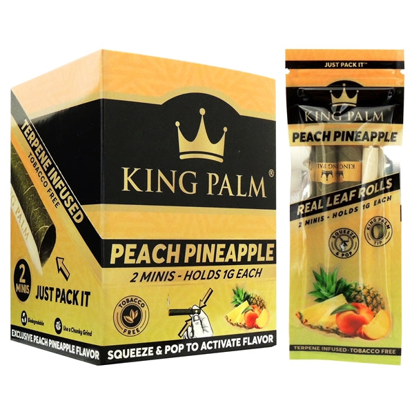 King Palm | 1G Each | 2 Mini Rolls | 20 Pack