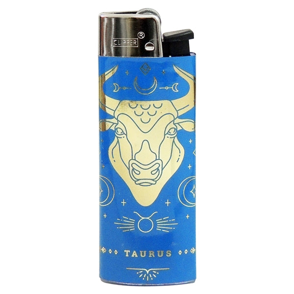 Clipper Lighters | The Super Lighter | 50 Count | Zodiac Print