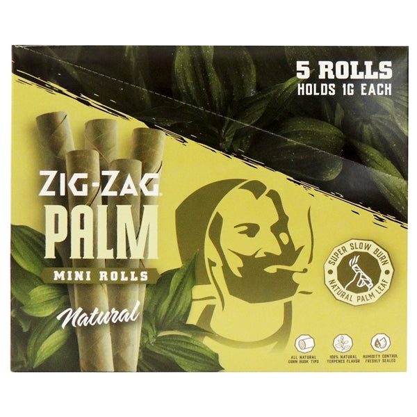 Zig-Zag Palm | Mini Rolls | 5 Rolls | 15 Packs