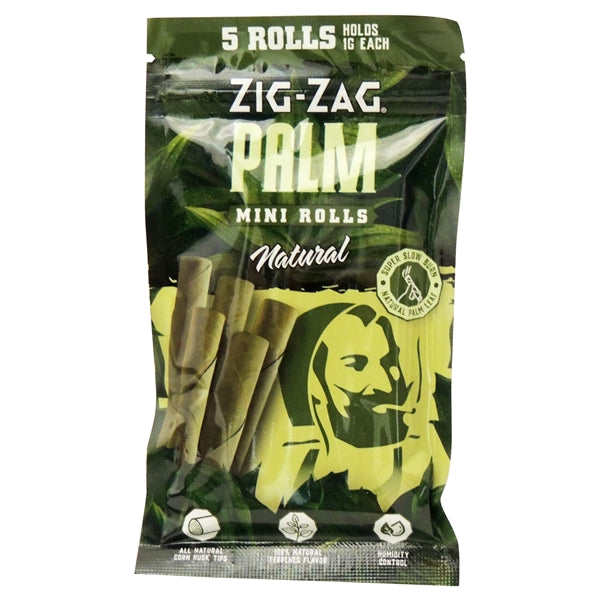 Zig-Zag Palm | Mini Rolls | 5 Rolls | 15 Packs