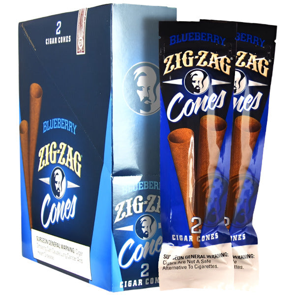 Zig-Zag Cigar Cones. Many Flavor Choices