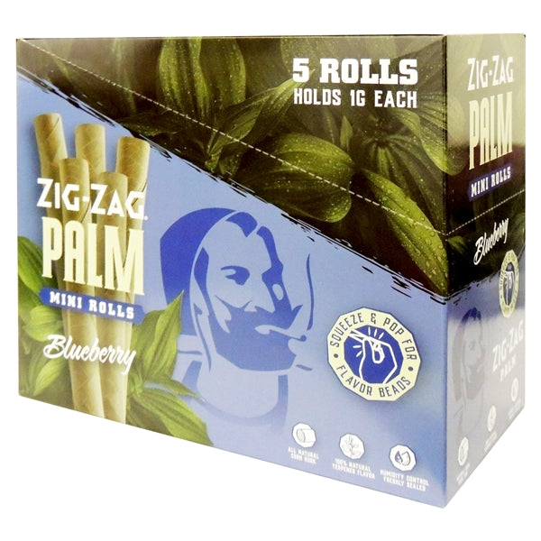 Zig-Zag Palm | Mini Rolls | 5 Rolls | 15 Packs