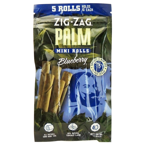 Zig-Zag Palm | Mini Rolls | 5 Rolls | 15 Packs