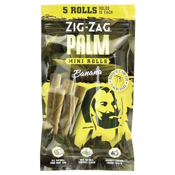 Zig-Zag Palm | Mini Rolls | 5 Rolls | 15 Packs