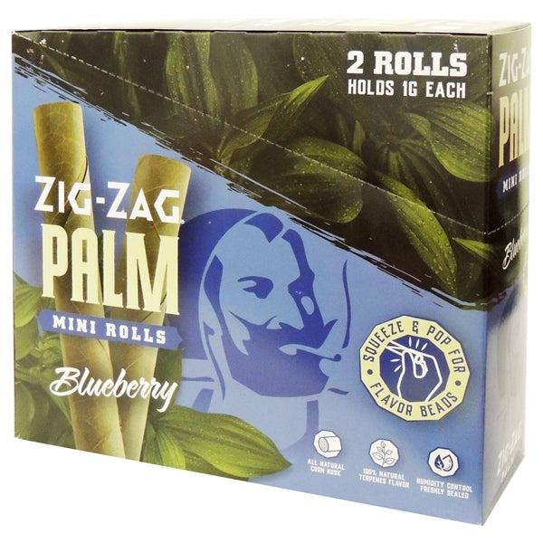 Zig-Zag Palm | Mini Rolls | 1G | 2 Rolls | 15 Packs