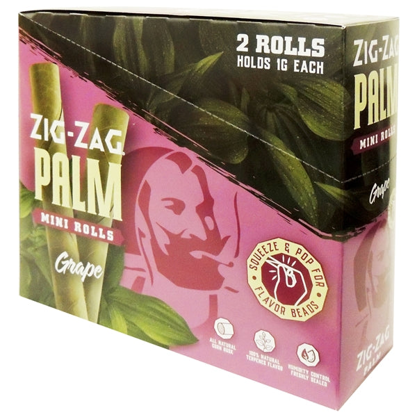 Zig-Zag Palm | Mini Rolls | 1G | 2 Rolls | 15 Packs