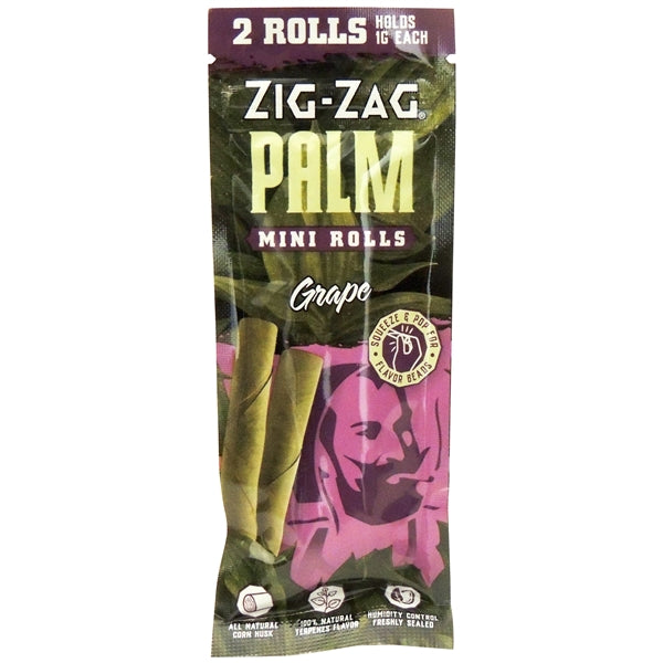 Zig-Zag Palm | Mini Rolls | 1G | 2 Rolls | 15 Packs
