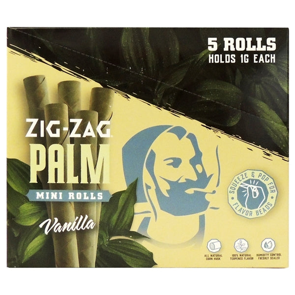Zig-Zag Palm | Mini Rolls | 5 Rolls | 15 Packs