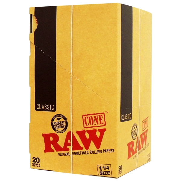 RawClassicCones_11/4Size_20ConesPerPack1
