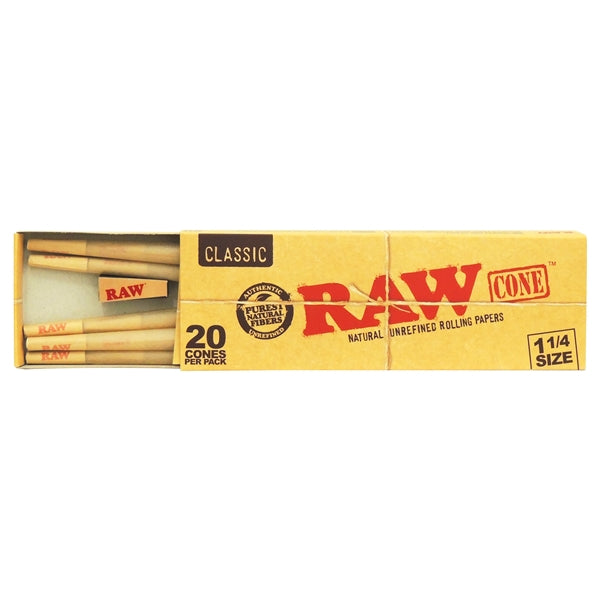 RawClassicCones_11/4Size_20ConesPerPack2