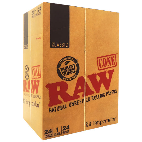 RawClassicCones_Emperador_24PacksPerBox_1ConePerPack