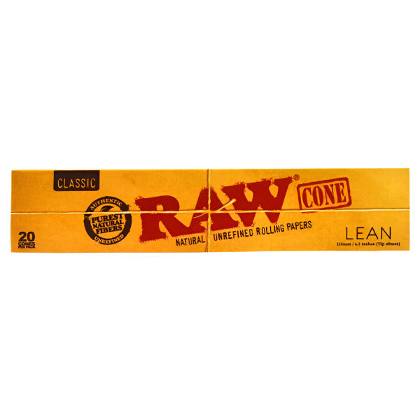 RawClassicLeanCones_12PacksPerBox_6ConesPerPack